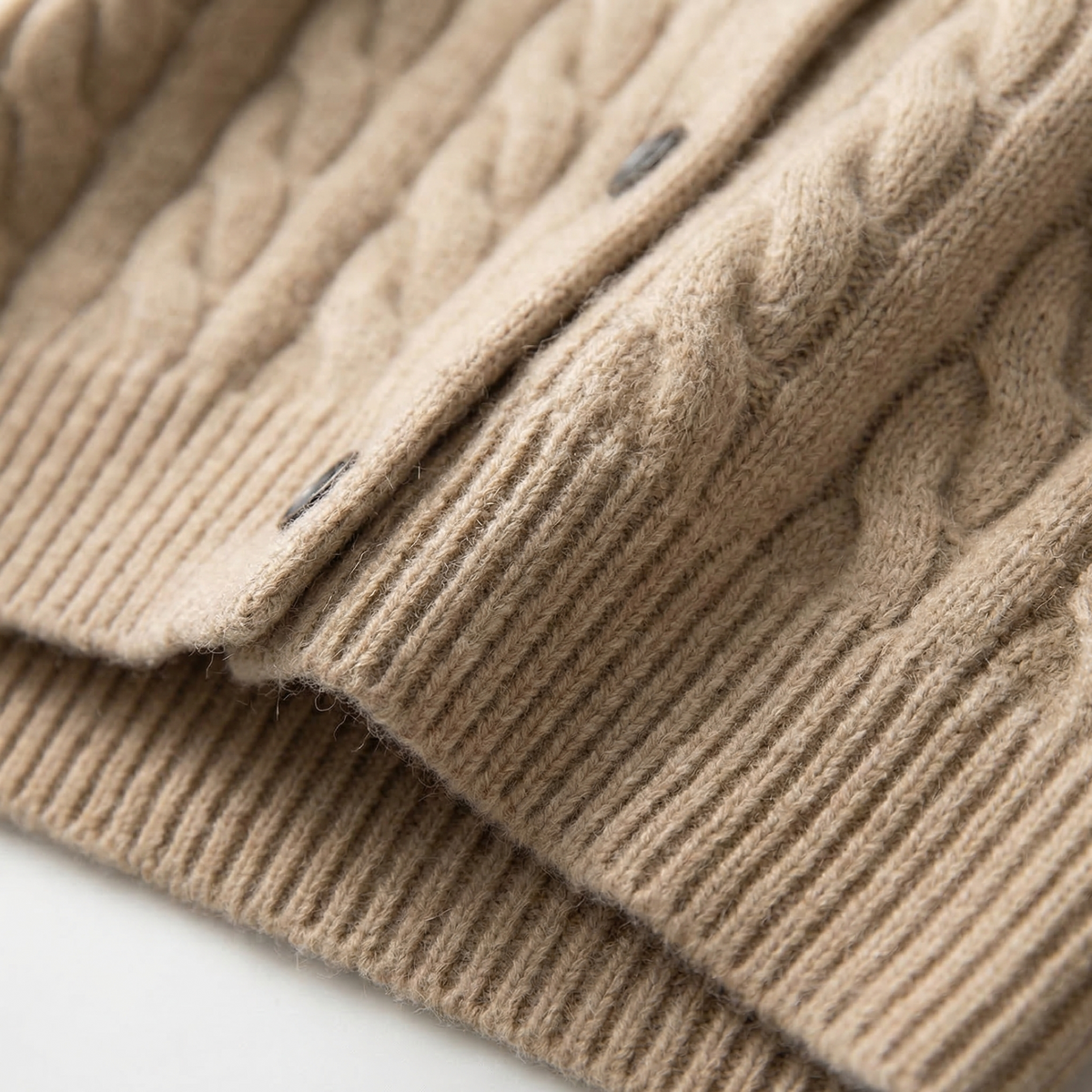Women's Knit Cardigan O-Neck Cropped Twist Detail – Amelie