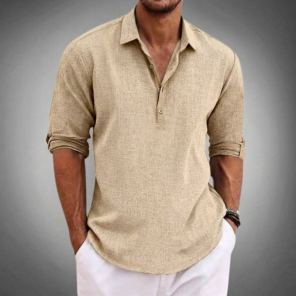 Men's Cotton Blend Short Sleeve Polo Classic Fit – Marlowe