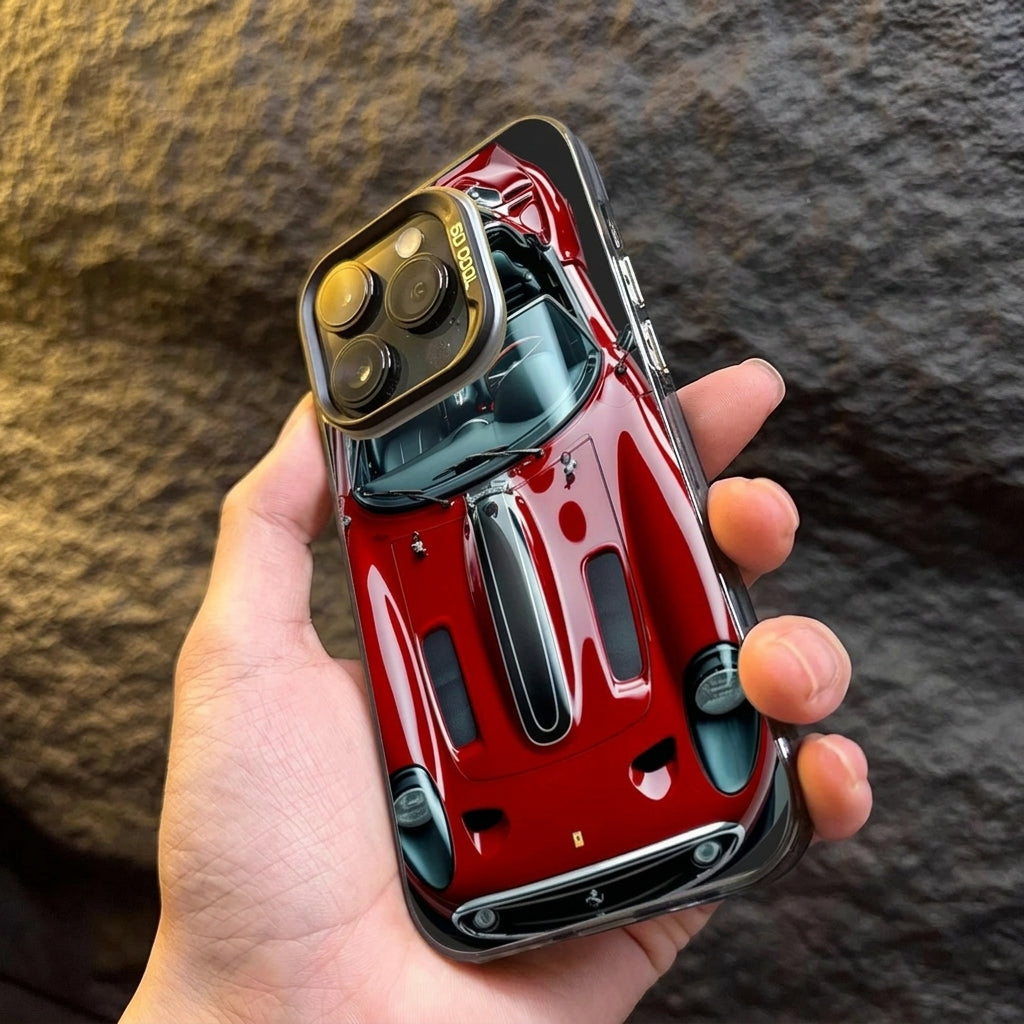 iPhone Case Silicone Vintage Car Design Slim Grip – Marlow