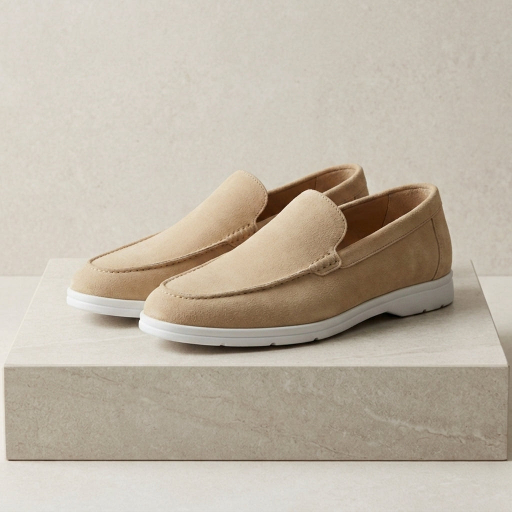 Faux Suede Slip-On Loafers for Women – Marlowe