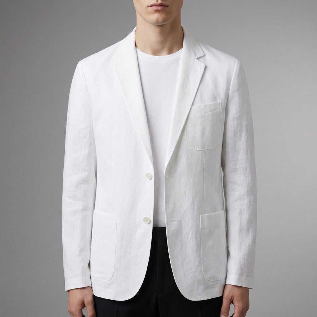 Siena Relaxed Linen Blazer