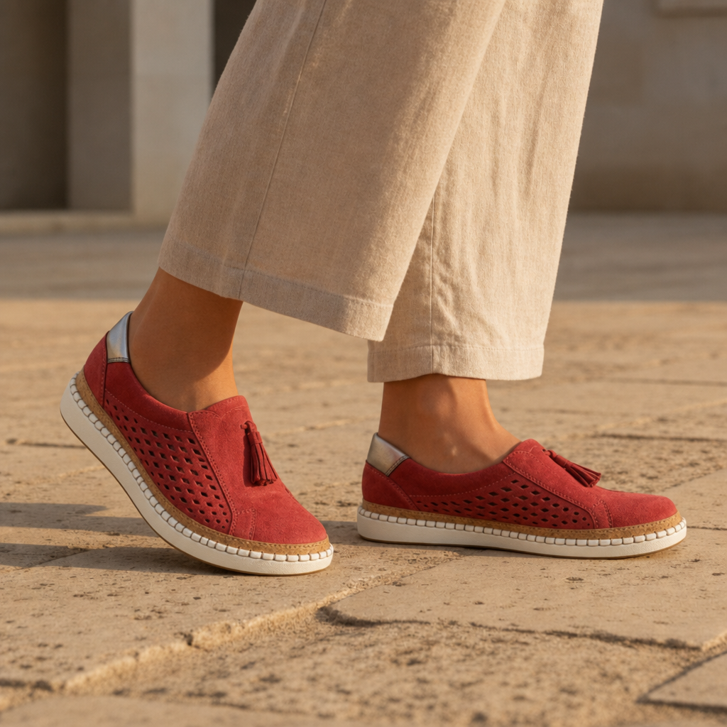 Orthopedic Slip-On Sneakers With Arch Support – Marlowe