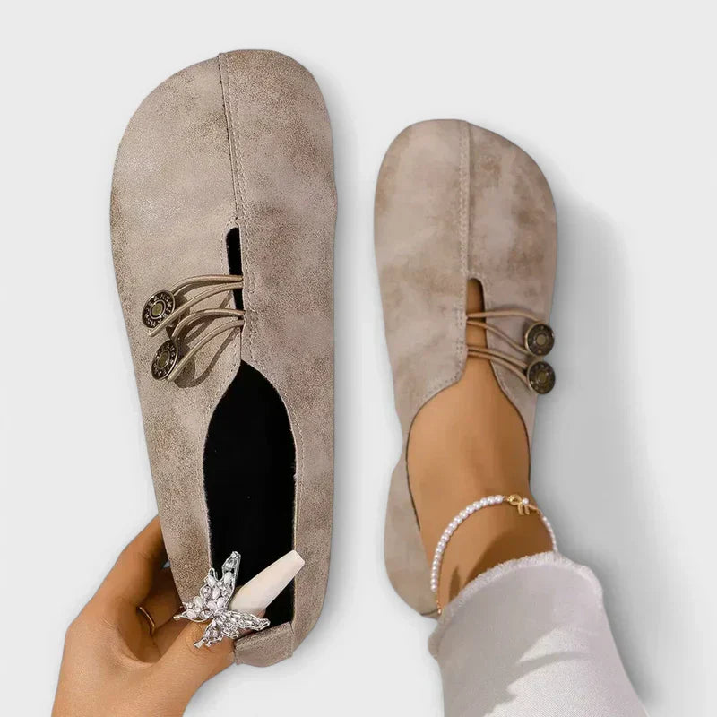 Noira Comfortable Stylish Flat Shoes with Elegant Slip-On Design