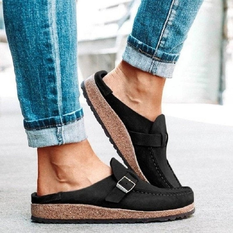 Mary Stylish Slip-On Loafers with Cushioned Footbed for All-Day Comfort