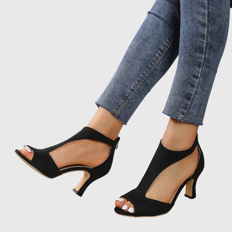 Delfina | Women's Orthopedic Heels Comfortable Supportive Footwear - Elegant Everyday