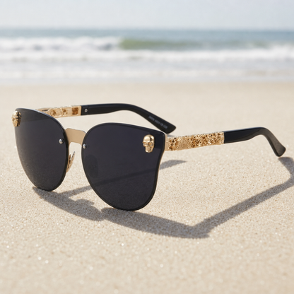 Women's Polarized Sunglasses Lightweight Alloy Frame – Maren