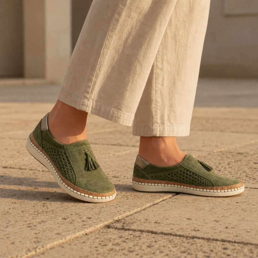 Orthopedic Slip-On Sneakers With Arch Support – Marlowe