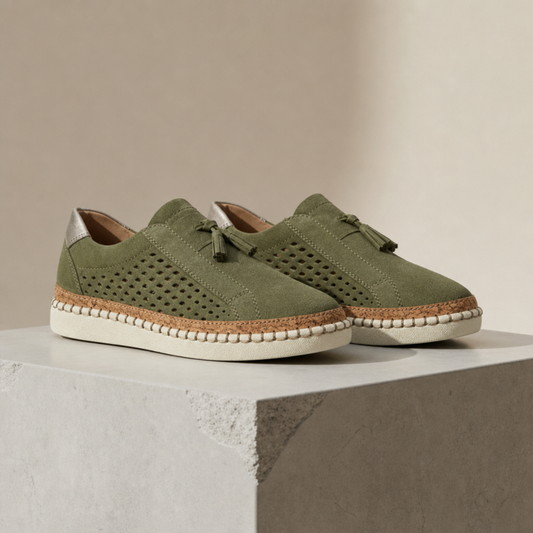Tassel Slip-On Sneakers Faux Leather Everyday Comfort – Marlowe