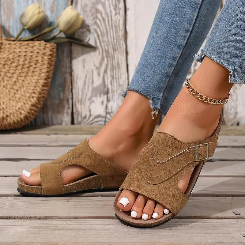 Lydia Slip-On Sandals with Lightweight Support and Comfortable Fit
