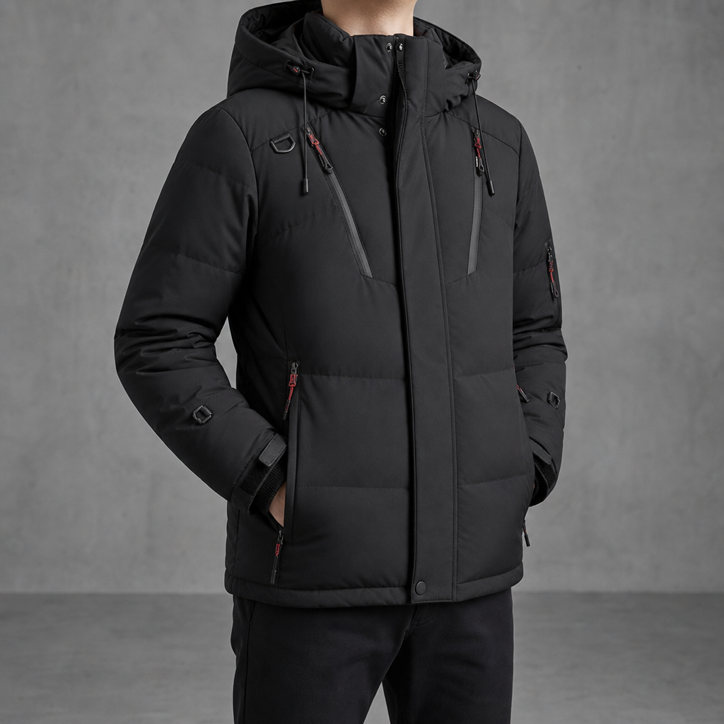 Insulated Hooded Down Parka Lightweight Packable – Aster