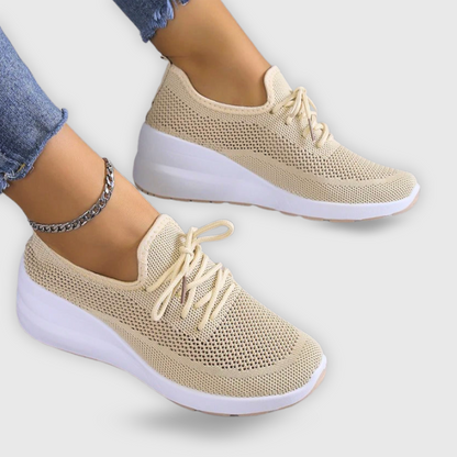 Wendy Comfortable Casual Lace-Up Sneakers with Breathable Design for Everyday Wear