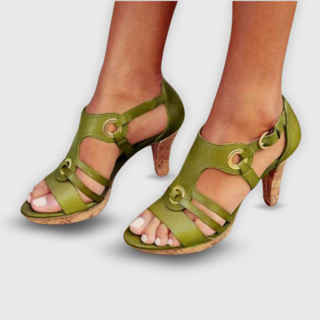Deborah Elegant Strappy Heels for Sophisticated Style and Comfort
