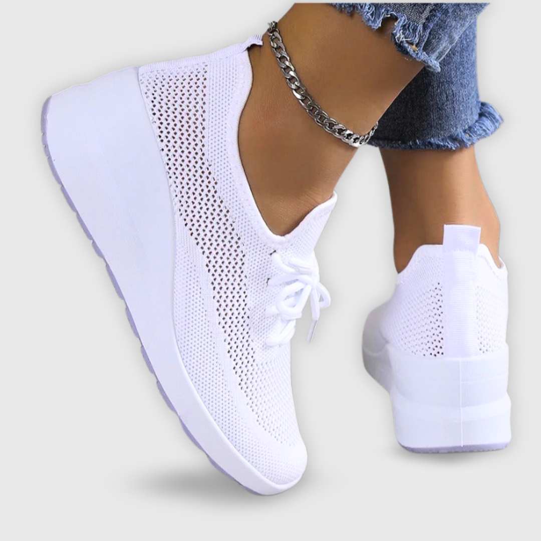 Wendy Comfortable Casual Lace-Up Sneakers with Breathable Design for Everyday Wear
