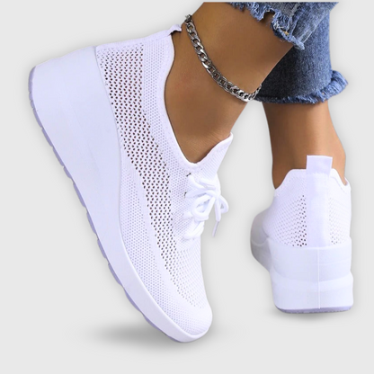 Wendy Comfortable Casual Lace-Up Sneakers with Breathable Design for Everyday Wear