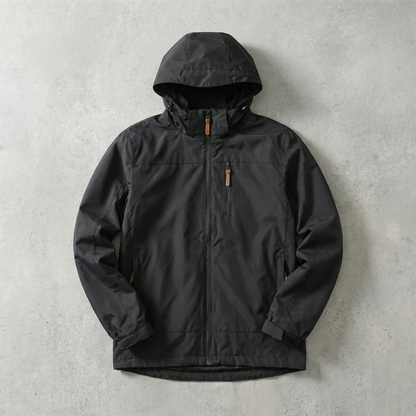 Waterproof Hooded Jacket Lightweight Technical Fabric – Valen