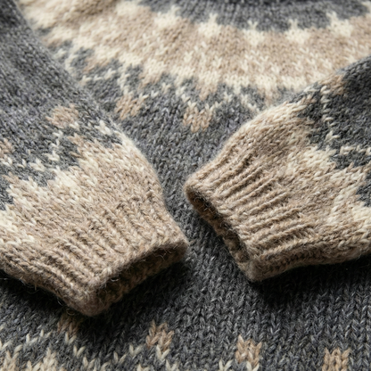 Women's Oversized Knit Sweater Soft Touch High Neck – Elara
