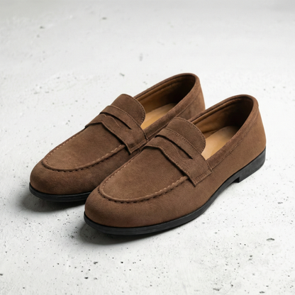 Suede Slip On Loafers Lightweight Breathable Casual – Arden