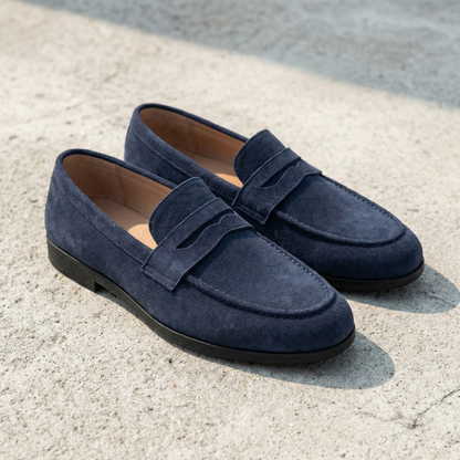 Suede Slip On Loafers Lightweight Breathable Casual – Arden