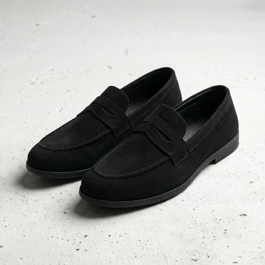 Suede Slip On Loafers Lightweight Breathable Casual – Arden