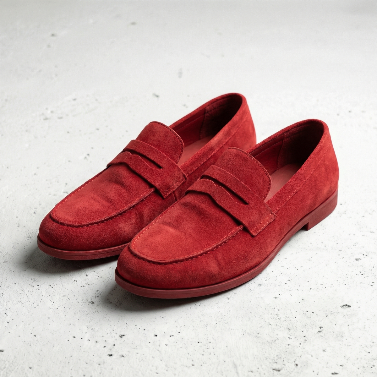 Suede Slip On Loafers Lightweight Breathable Casual – Arden
