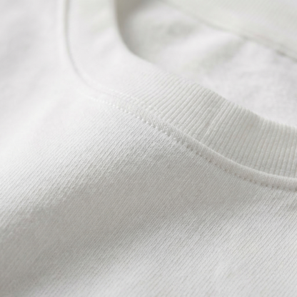 Women’s Cotton Blend Sweatshirt Relaxed O-Neck Pullover – Clara