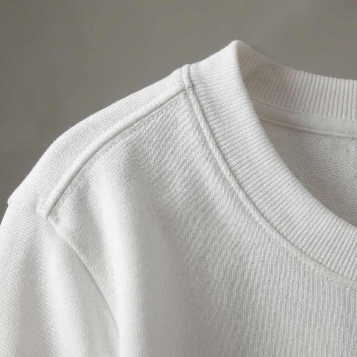 Women’s Cotton Blend Sweatshirt Relaxed O-Neck Pullover – Clara