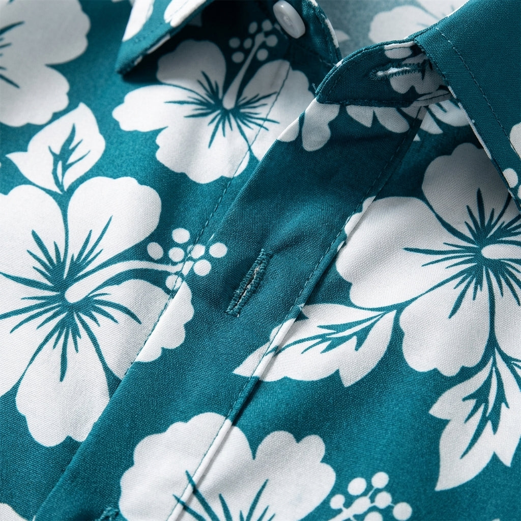 Floral Shirt for Women and Men Oversized 2D Print – Camille