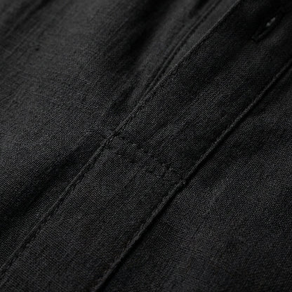 Cotton Linen Casual Shirt Relaxed Fit Long Sleeve – Marlowe