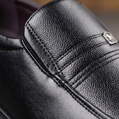 Men's Faux Leather Slip-On Loafers for Business or Casual Wear – Marlowe