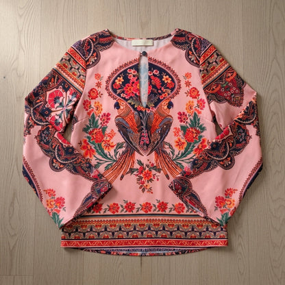 Floral Cotton Blend Blouse for Women Lightweight Style – Amelie