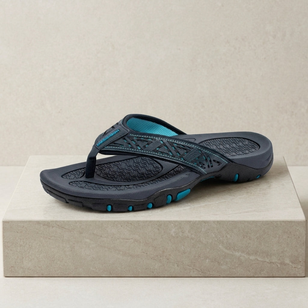 Men's Athletic Flip Flops with Arch Support Lightweight Casual – Arden