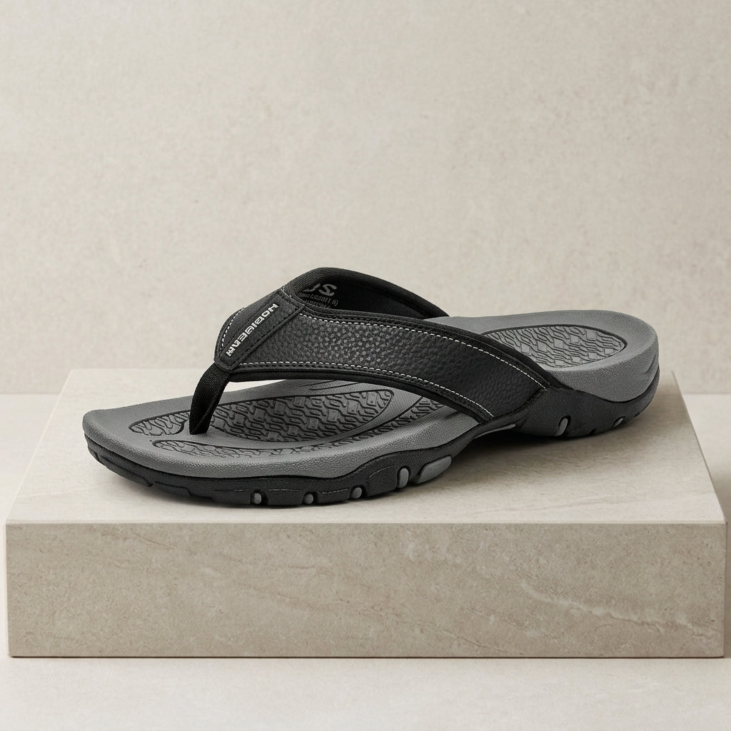Men's Athletic Flip Flops with Arch Support Lightweight Casual – Arden