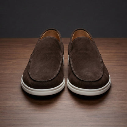 Men's Suede Yacht Loafers Comfortable Classic Style – Matteo