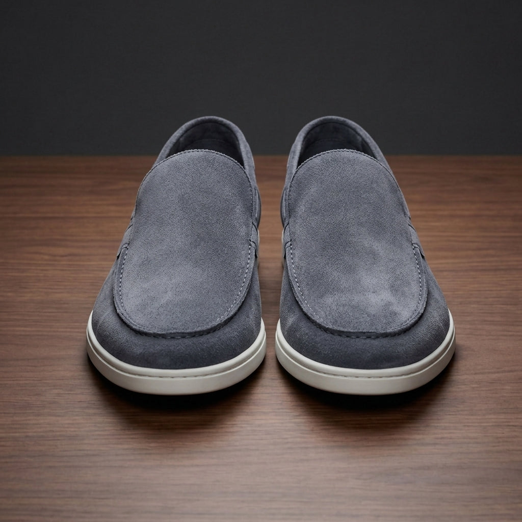 Men's Suede Yacht Loafers Comfortable Classic Style – Matteo