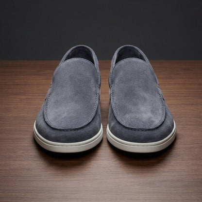 Men's Suede Yacht Loafers Comfortable Classic Style – Matteo