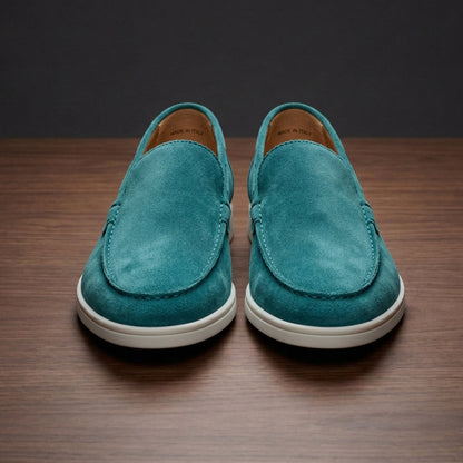 Men's Suede Yacht Loafers Comfortable Classic Style – Matteo
