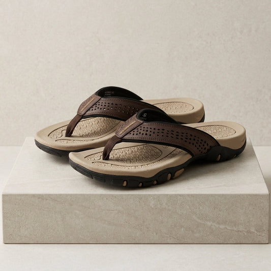 Men's Athletic Flip Flops with Arch Support Lightweight Casual – Arden