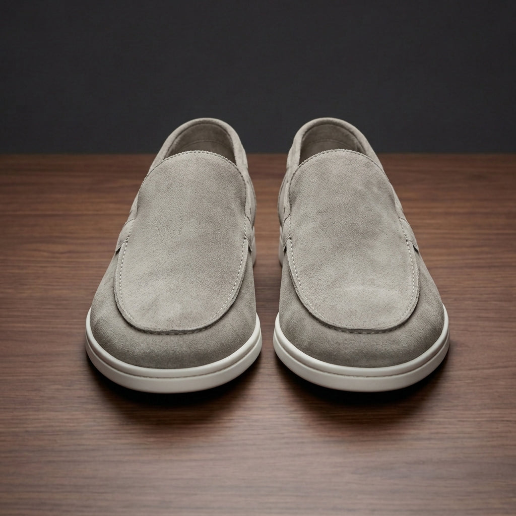 Men's Suede Yacht Loafers Comfortable Classic Style – Matteo