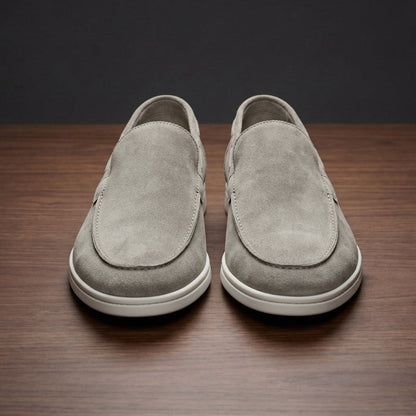 Men's Suede Yacht Loafers Comfortable Classic Style – Matteo