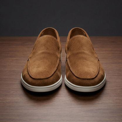 Men's Suede Yacht Loafers Comfortable Classic Style – Matteo