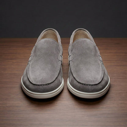 Men's Suede Yacht Loafers Comfortable Classic Style – Matteo
