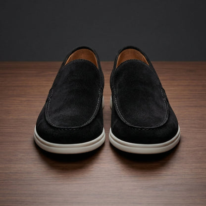 Men's Suede Yacht Loafers Comfortable Classic Style – Matteo