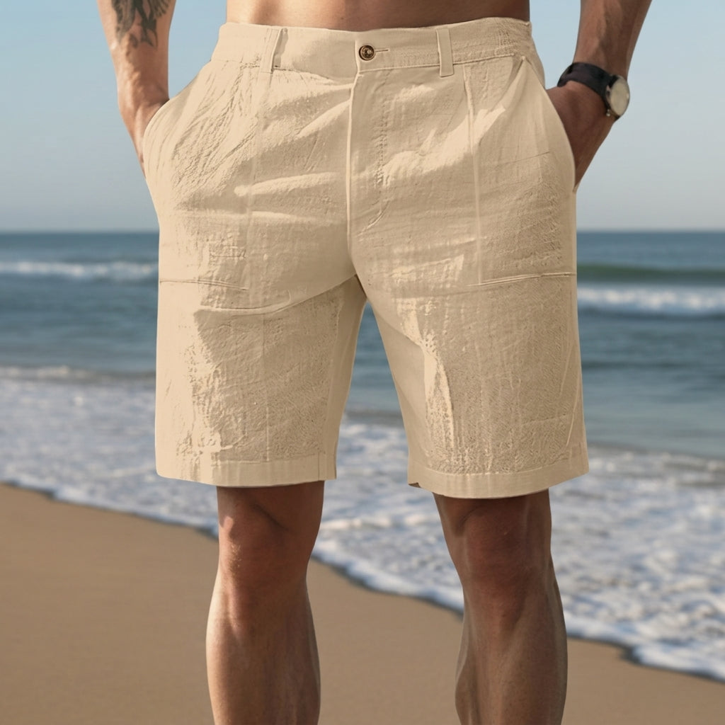 Silvano Linen Summer Shorts