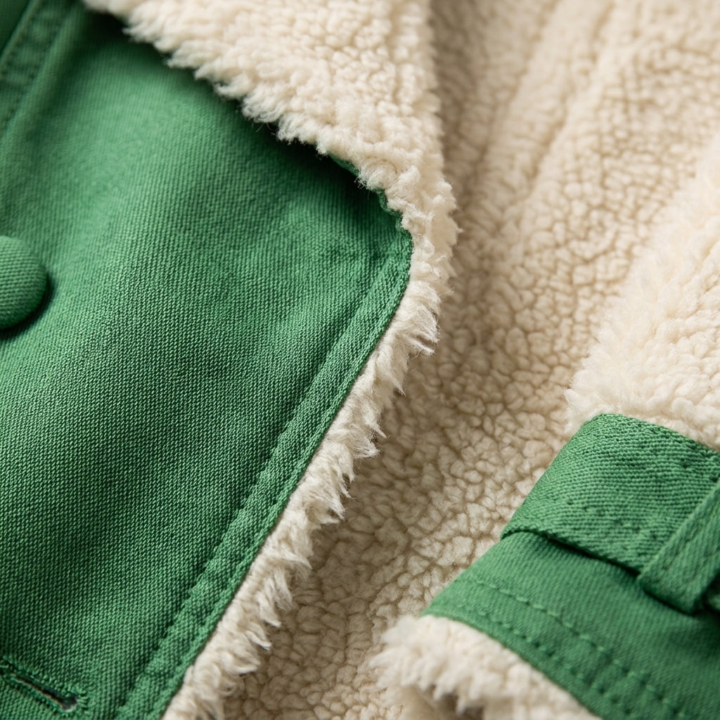Winter Jacket Cotton Blend Refined Layering Style – Elara