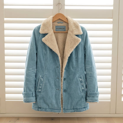 Winter Jacket Cotton Blend Refined Layering Style – Elara