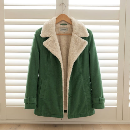 Winter Jacket Cotton Blend Refined Layering Style – Elara