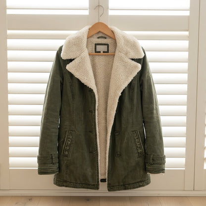 Winter Jacket Cotton Blend Refined Layering Style – Elara