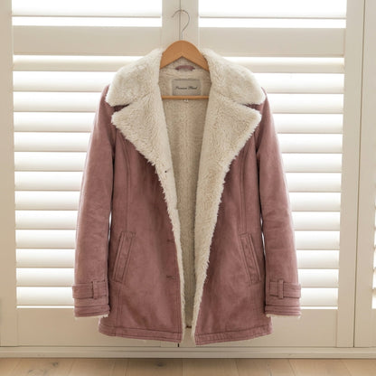 Winter Jacket Cotton Blend Refined Layering Style – Elara