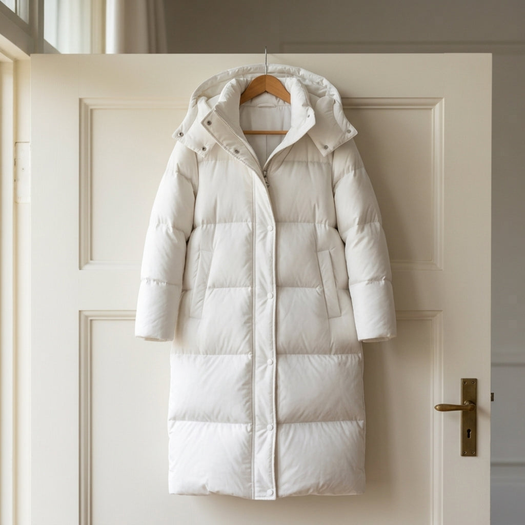 Long Puffer Jacket with Hood for Women – Winter Haven