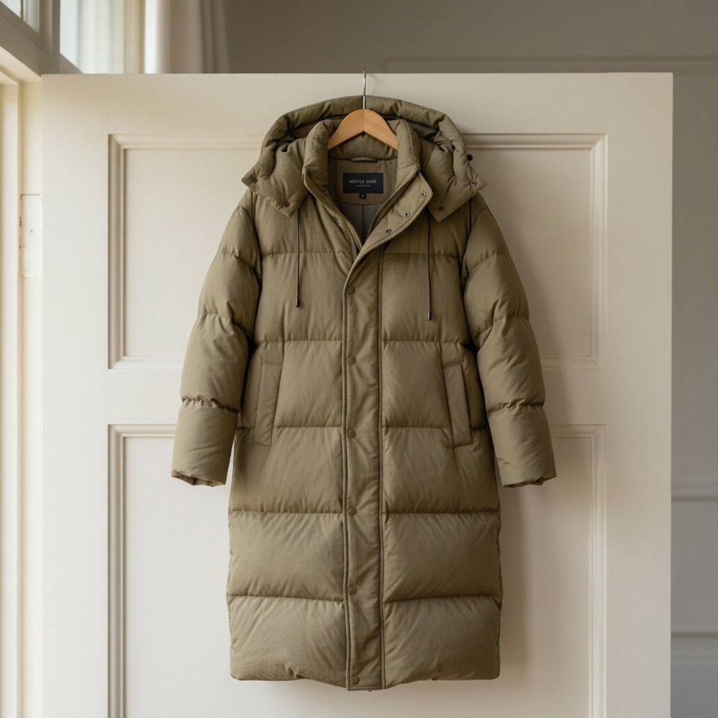 Long Puffer Jacket with Hood for Women – Winter Haven